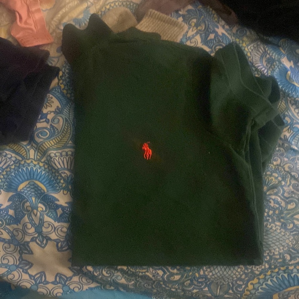Money green polo